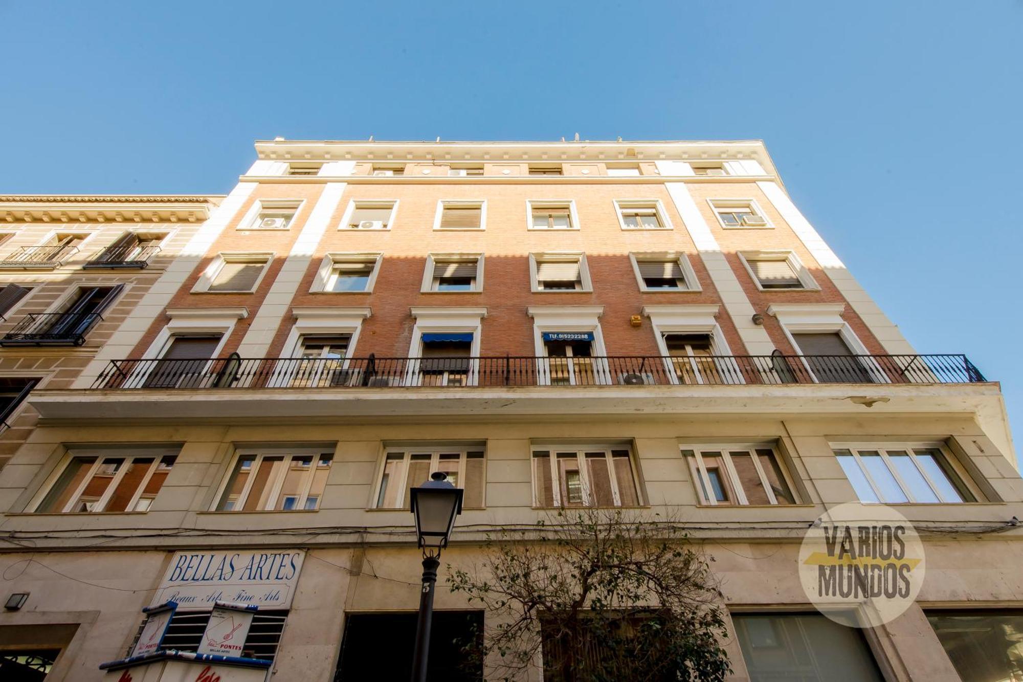 Bright Apt Para 4Pax En Gran Via-Plaza De Carmen E2 Мадрид Экстерьер фото