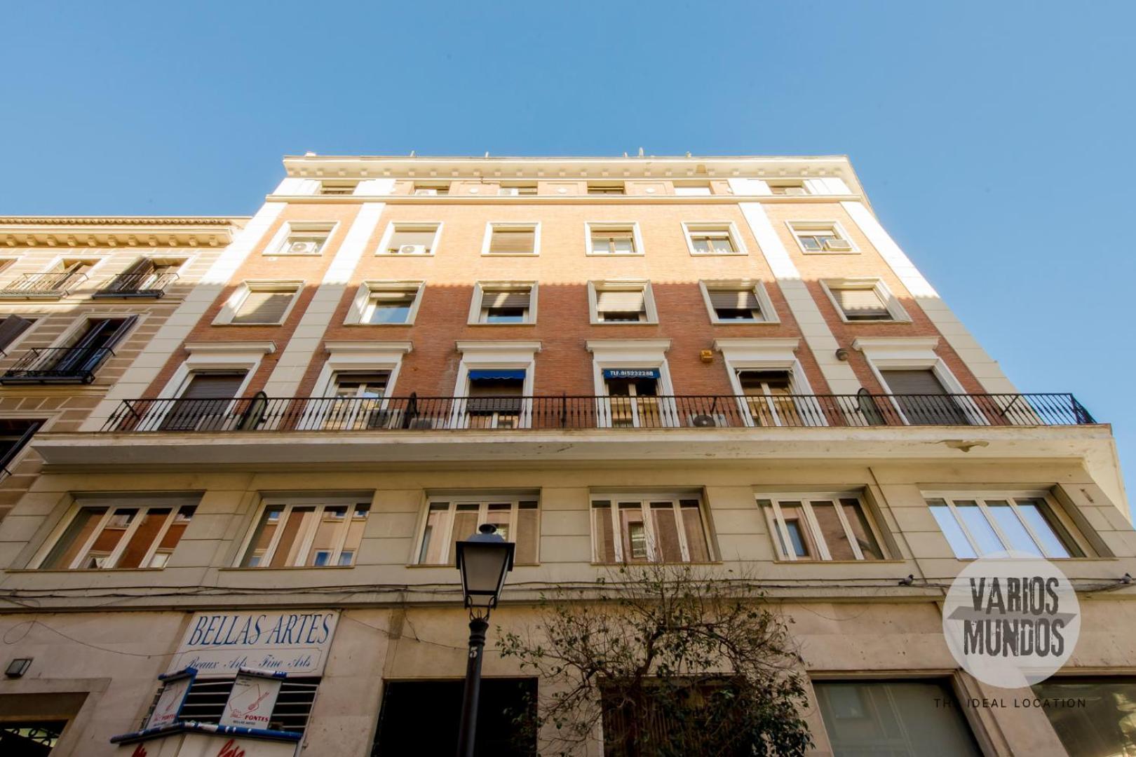 Bright Apt Para 4Pax En Gran Via-Plaza De Carmen E2 Мадрид Экстерьер фото